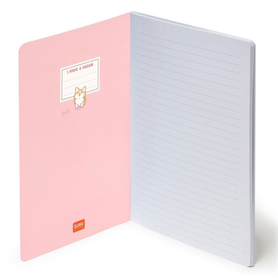 Legami Quaderno Medium Çizgili Defter Corgi