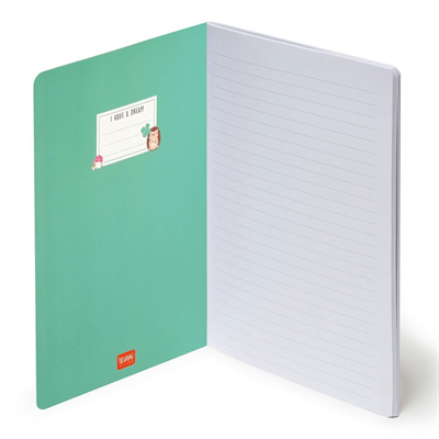 Legami Quaderno Medium Çizgili Defter Kirpi