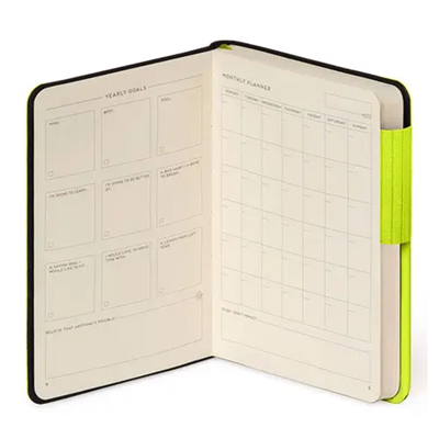 Legami Çizgisiz Defter Küçük Chartreuse  135x95mm