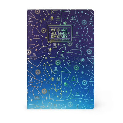 Legami Quaderno Medium Çizgisiz Defter Yıldızlar