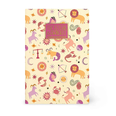 Legami Quaderno Medium Çizgisiz Defter Zodyak