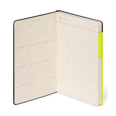 Legami Noktalı Defter Orta Chartreuse  215x130mm