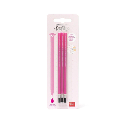 Legami Silinebilir Kalem Yedeği 0.7 Pembe 3 lü