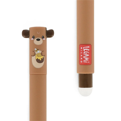 Legami Silinebilir Kırmızı Jel Kalem-Teddy Bear