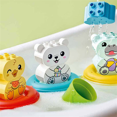 Lego Duplo İlk Banyo Zamanı Eğlences Yüzen Hayvan Treni 10965