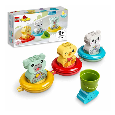 Lego Duplo İlk Banyo Zamanı Eğlences Yüzen Hayvan Treni 10965