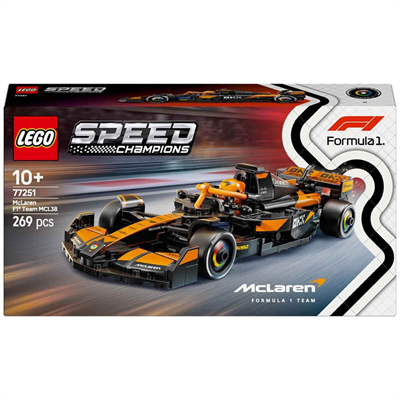 LEGO Speed Champions McLaren F1 Team MCL38 Yarış Arabası 77251