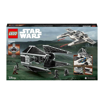 Lego Star Wars Mandalorian Fang Fighter Tıe Interceptora Karşı 75348