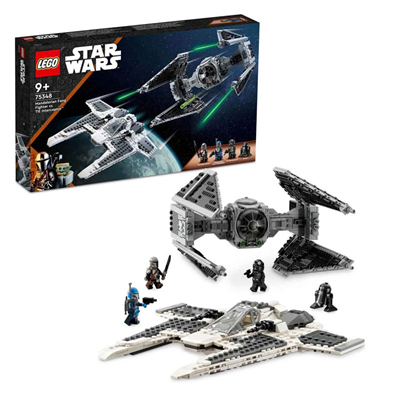 Lego Star Wars Mandalorian Fang Fighter Tıe Interceptora Karşı 75348