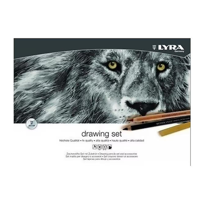 LYRALyra Drawing Çizim Seti 31 Parça Ahşap KutuluFİLA L2054002