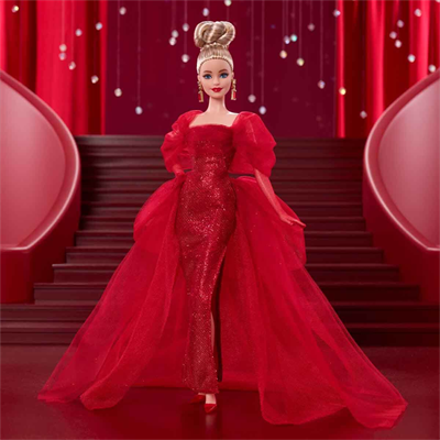 Mattel 80. Yıl Dönümü Barbie Bebeği JBJ17