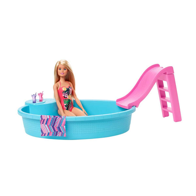 Mattel Barbie ve Eğlenceli Havuzu GHL91