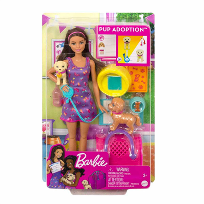 Mattel Barbie Ve Köpekçikleri Oyun Seti