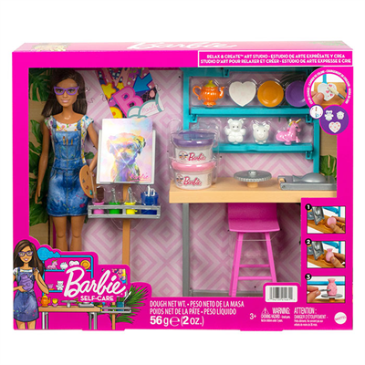 Mattel Barbienin Sanat Atölyesi Oyun Seti HCM85