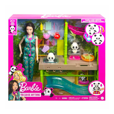 Barbie Yavru Panda Bakımı Oyun Seti HKT77