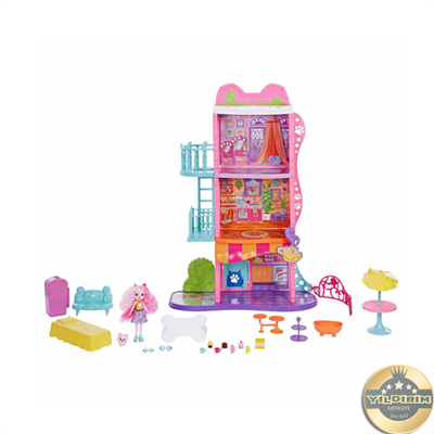 Mattel Enchantimals HHC18 Şehir ve Kafe Oyun Seti