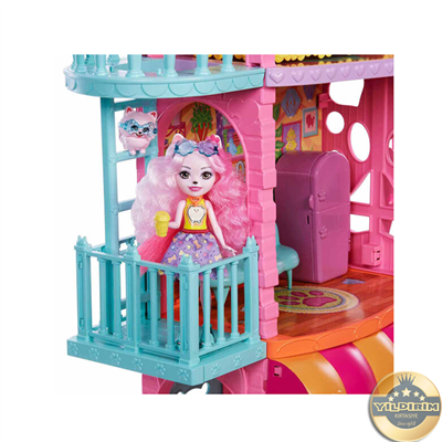 Mattel Enchantimals HHC18 Şehir ve Kafe Oyun Seti