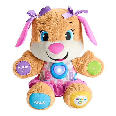 Fisher Price Eğitici Köpekçiğin Kız Kardeşi FPP83