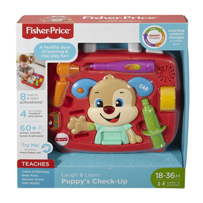Fisher Price Köpekçik Doktorda Türkçe ve İngilizce FTC72