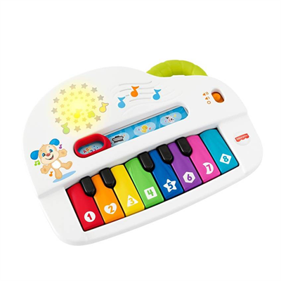 Fisher Price Eğlen & Öğren Işıklı ve Eğlenceli Oyuncak Piyano Türkçe GTW20