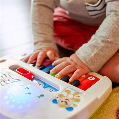 Fisher Price Eğlen & Öğren Işıklı ve Eğlenceli Oyuncak Piyano Türkçe GTW20