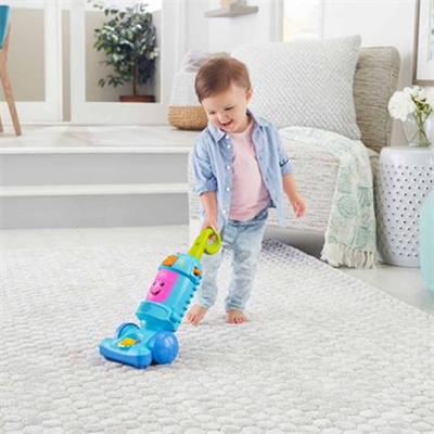 Fisher Price Eğlen & Öğren Neşeli Elektrik Süpürgesi GTW19