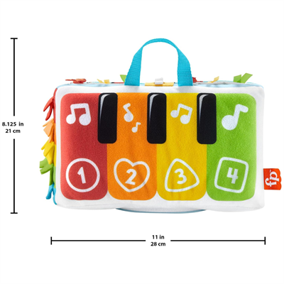 Fisher Price Işıklı ve Müzikli Yumuşak Piyano