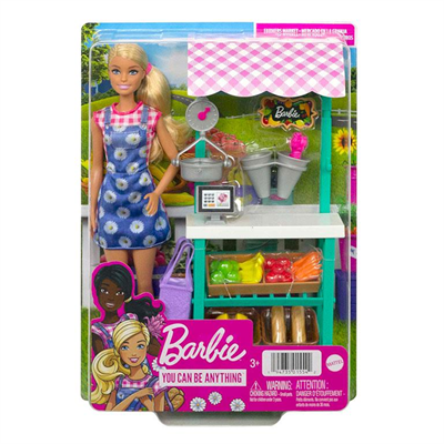 Mattel Barbie Çiftçi Pazarı Oyun Seti Hcn22