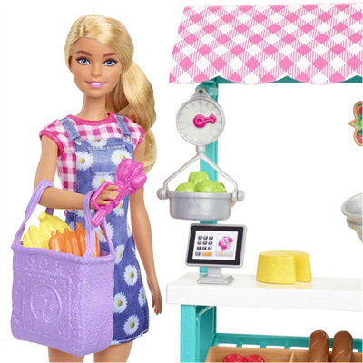 Mattel Barbie Çiftçi Pazarı Oyun Seti Hcn22