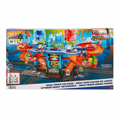Mattel Hdp05 Hot Wheels Mega Araba Yıkama Kulesi