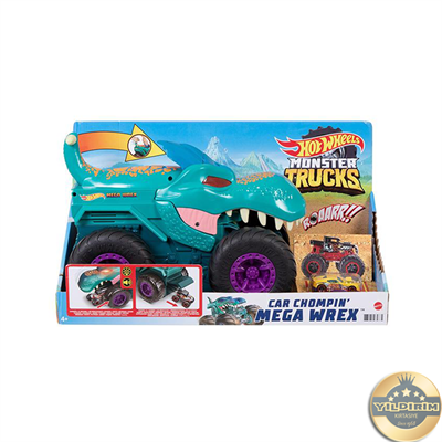 Mattel Hot Wheels GYL13 Araba Yiyen Mega Wrex-1