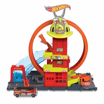 Hot Wheels Çember Pistli İftaiye İstasyonu HKX41