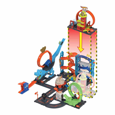 Hot Wheels Çember Pistli İftaiye İstasyonu HKX41
