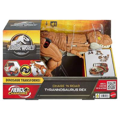 Mattel Jurassic World Fierce Changers 2-in-1 Dinosaur Figür
