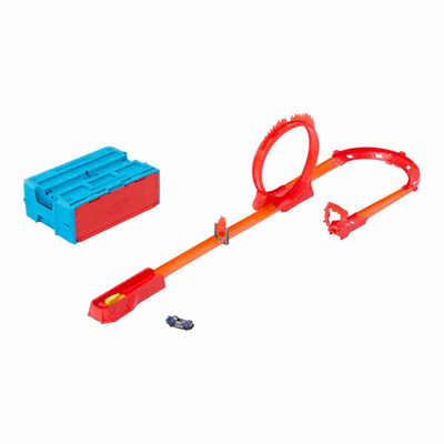 Hot Wheels Track Builder Alev Temalı Akrobasi Seti HMC04