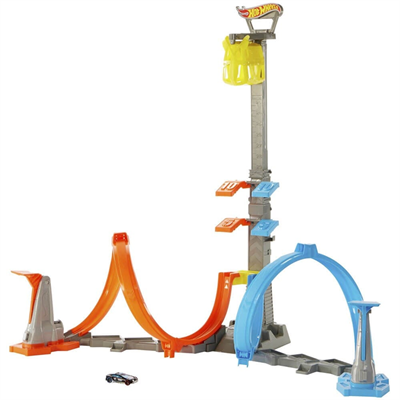 Mattel Hw Grw39 Dıkey Ucus Heyecan Yarıs Setı-4