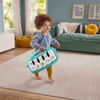 Mattel Fisher Price Sesli Ve Işıklı Neşeli Hayvanlar Piyanolu Oyun Halısı Hwy49