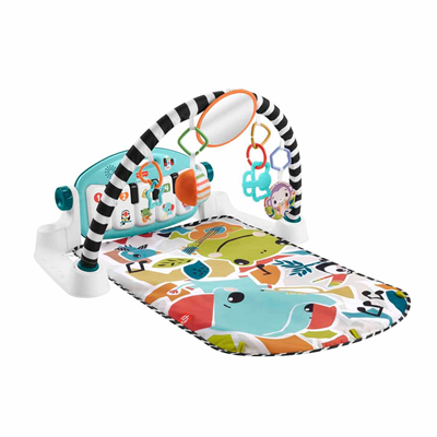 Mattel Fisher Price Sesli Ve Işıklı Neşeli Hayvanlar Piyanolu Oyun Halısı Hwy49