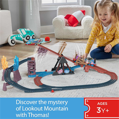 Fisher Price Thomas ve Arkadaşları -Kristal Mağaraları Macera Seti, 3 yaş ve üzeri, HMC28
