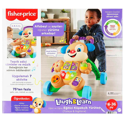 MATTELMATTEL YAŞA GÖRE GELİŞİM EĞİTİCİ KÖPEKÇİK YÜRÜTEÇ887961643367
