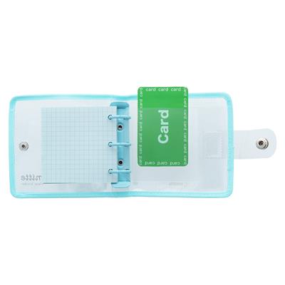 Mitte Mini Parıltılı Çıt Çıtlı Dosya Mavi & Turuncu