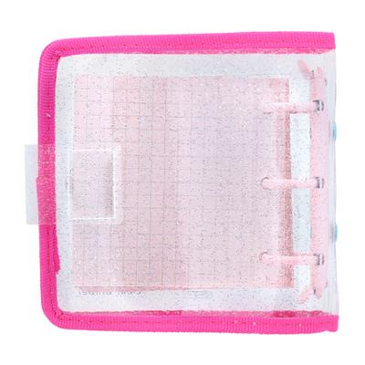 Mitte Mini Parıltılı Çıt Çıtlı Dosya Pembe & Mavi