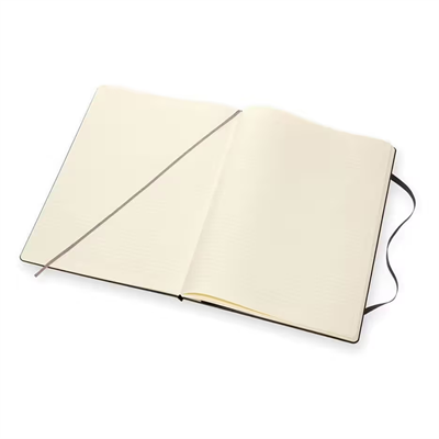 Moleskine Classic Sert Kapak Çizgili Defter 21x29.7 Black A4