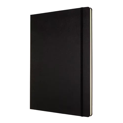 Moleskine Classic Sert Kapak Çizgili Defter 21x29.7 Black A4