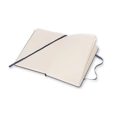 Moleskine Classic Sert Kapak Çizgisiz Defter 9x14 Sapphire Blue
