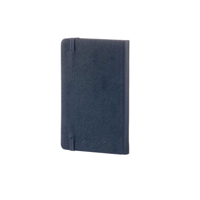 Moleskine Classic Sert Kapak Çizgisiz Defter 9x14 Sapphire Blue