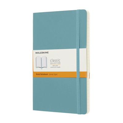 Moleskine Defter Yumusak Kapak L Boy Cızgılı Yenı Mavı