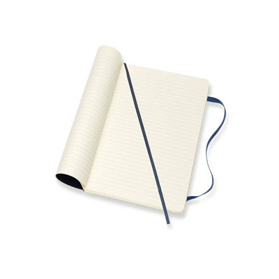 Moleskıne Defter Yumusak Kapak L Boy Cızgılı Lacıvert
