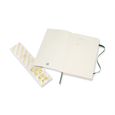 Moleskine Klasik Çizgili Not Defteri (Softcover Elastik Kilit Bantlı, büyük boy A5 13 x 21, 192 Sayf