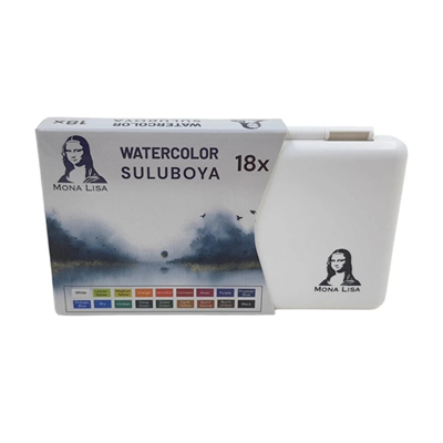 Mona Lisa Profesyonel Sulu Boya Seti 18li